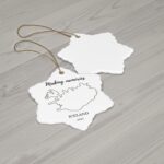 Personalized Iceland Ceramic Ornament - Image 5