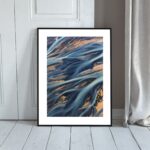 River Delta Iceland Poster Vertical - Image 2