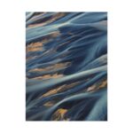 River Delta Iceland Poster Vertical - Image 16