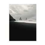 Black Beach Iceland Poster Vertical - Image 5