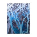 Iceland River Delta Wall Art | Poster - Image 32