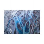 Iceland River Delta Wall Art | Poster - Image 20