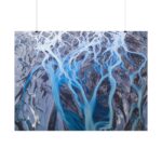 Iceland River Delta Wall Art | Poster - Image 24