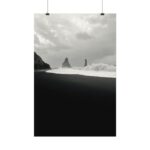 Black Beach Iceland Poster Vertical - Image 10