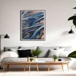 River Delta Iceland Poster Vertical - Image 4