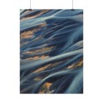 River Delta Iceland Poster Vertical - Image 9