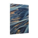 River Delta Iceland Poster Vertical - Image 10