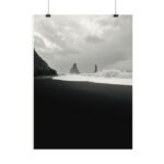 Black Beach Iceland Poster Vertical - Image 6