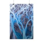 Iceland River Delta Wall Art | Poster - Image 4