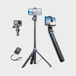 Selfie Stick Tripod With Wireless Bluetooth Remote